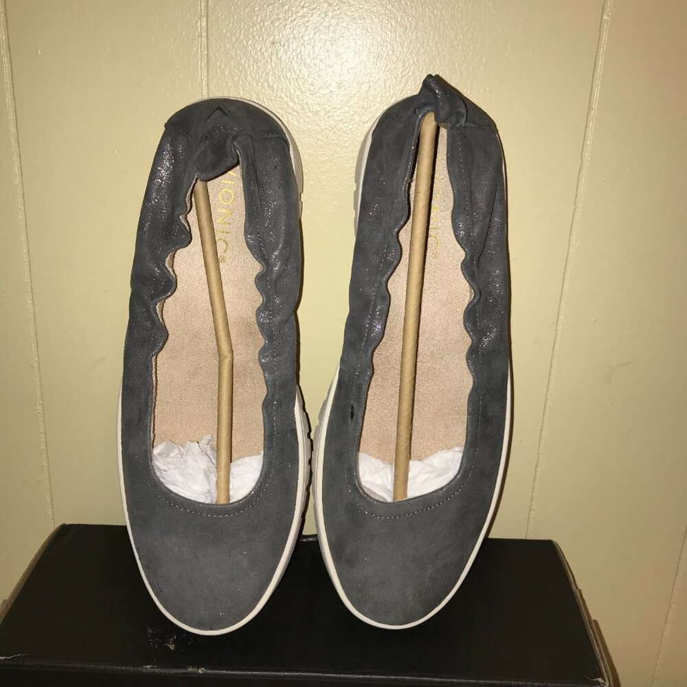 Vionic Uptown Ballet Flats - Polluted Silver - 8.5 - Picture 6 of 10